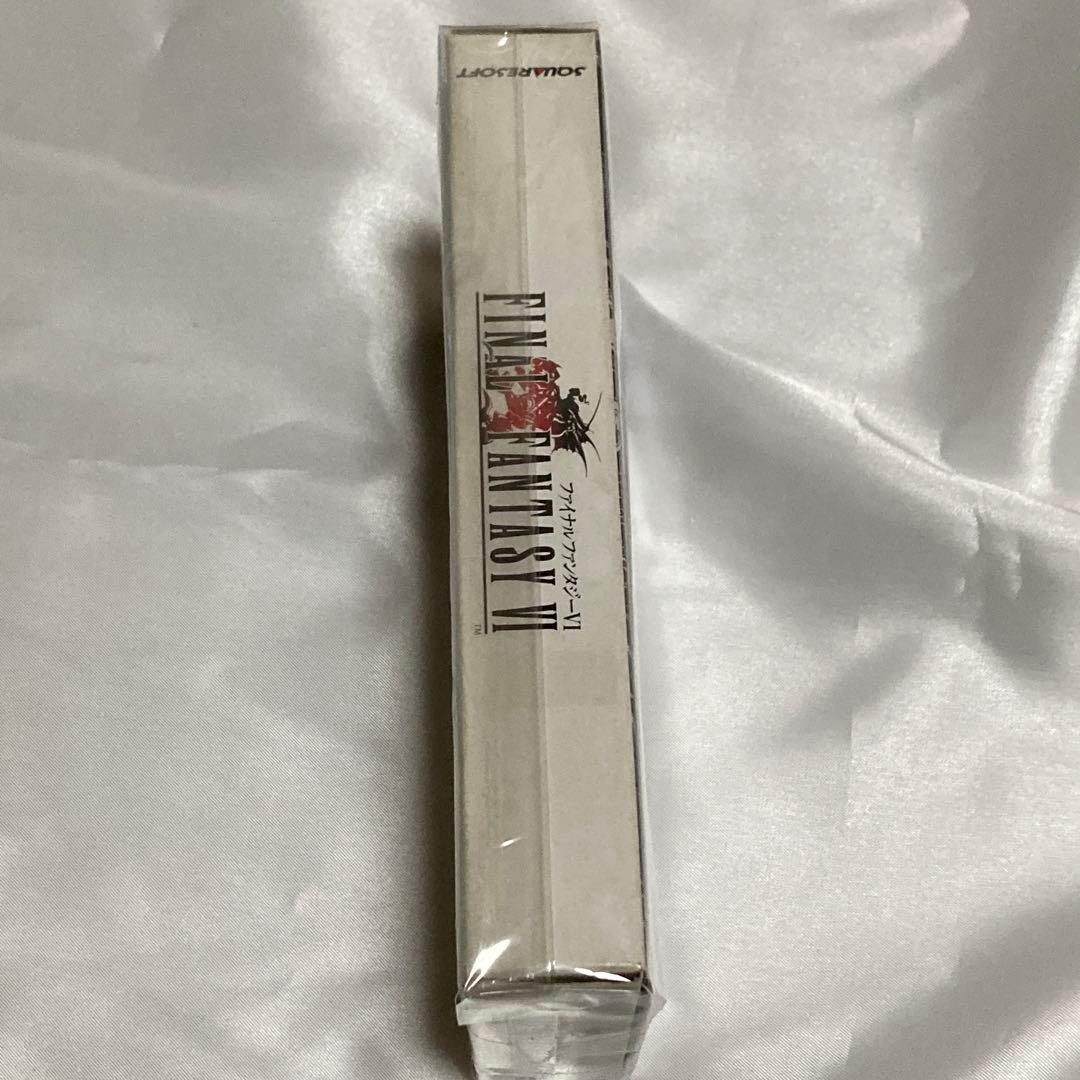 未使用・新品、開封済みでした。のファイナルファンタジーVI スーパーファミコン