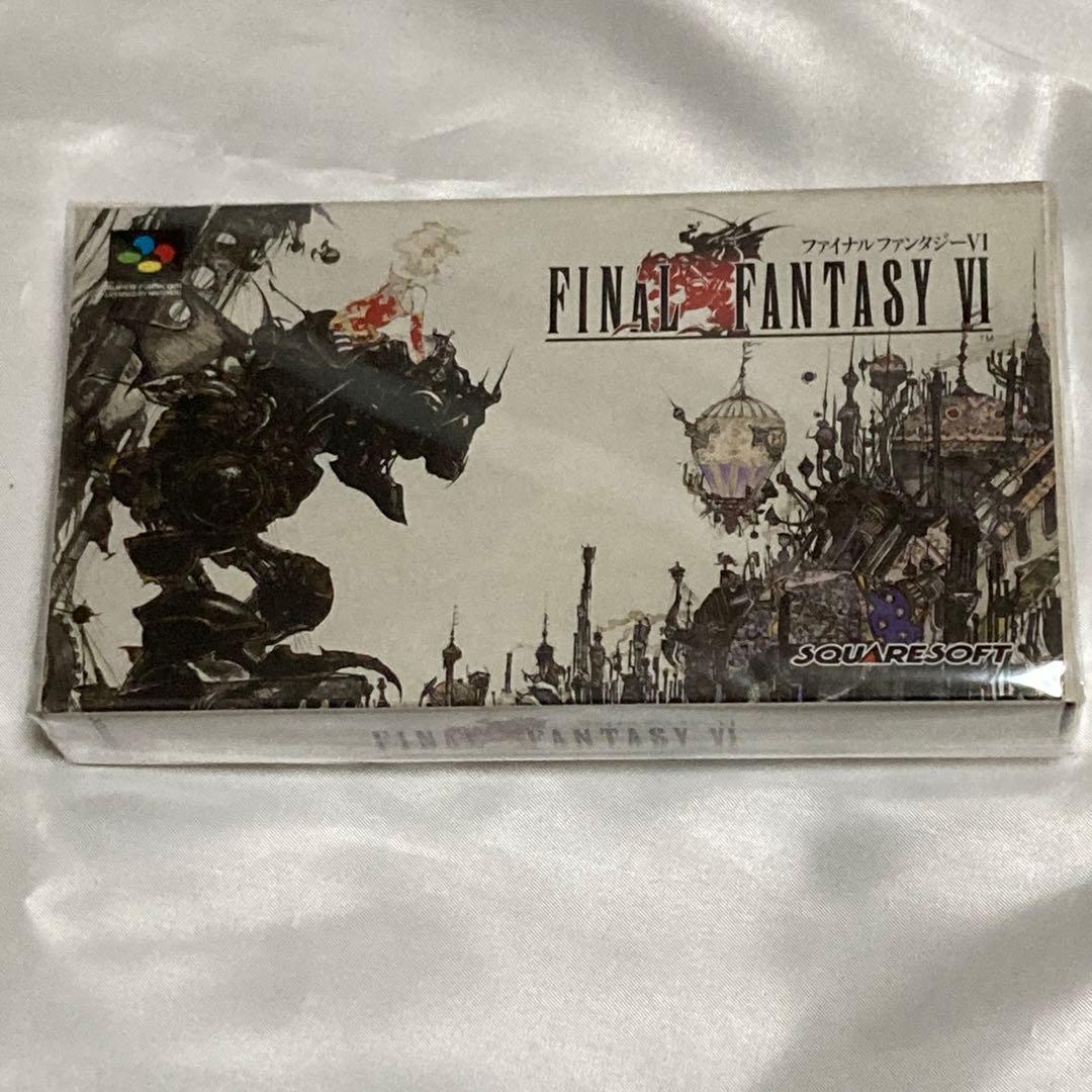 未使用・新品、開封済みでした。のファイナルファンタジーVI スーパーファミコン