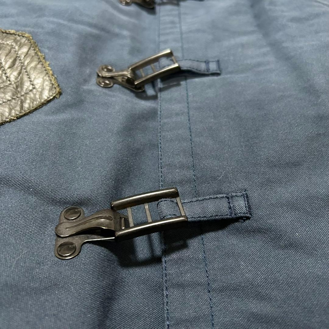 NIGEL CABOURN GREAT CLIP COAT SIZE50 紺色