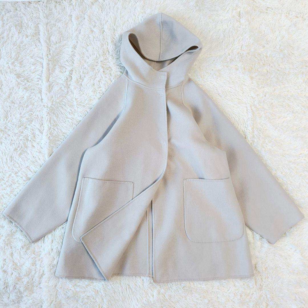 【未使用】IENA イエナ SUPER120 ダブルフェイスフードコート