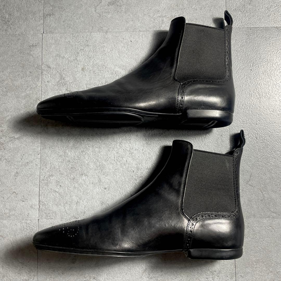 超希少✨️ LOUIS VUITTON サイドゴアブーツ メダリオン ブラック