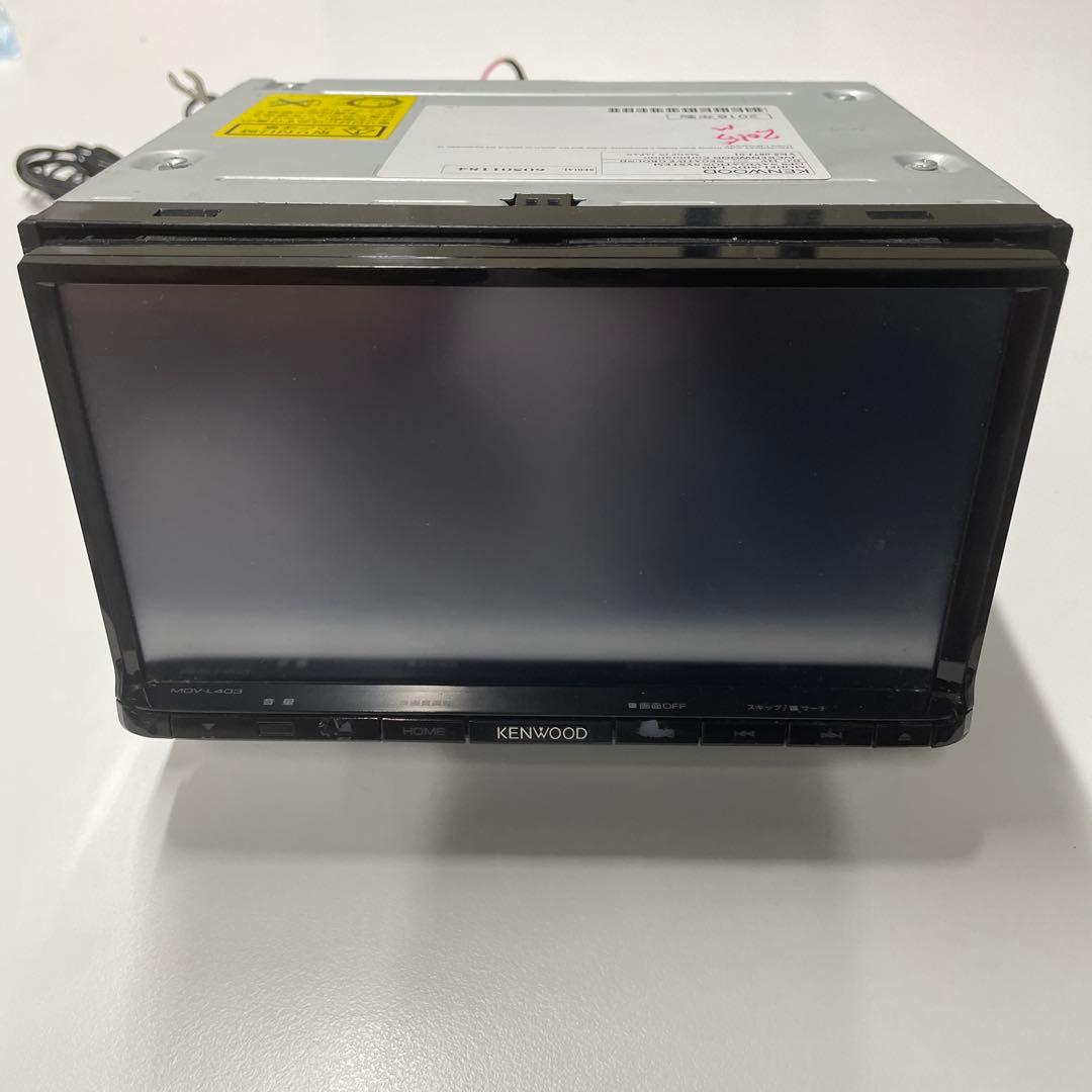 KENWOOD カーナビMDV-L403 KENWOOD 音楽再生 目的地検索
