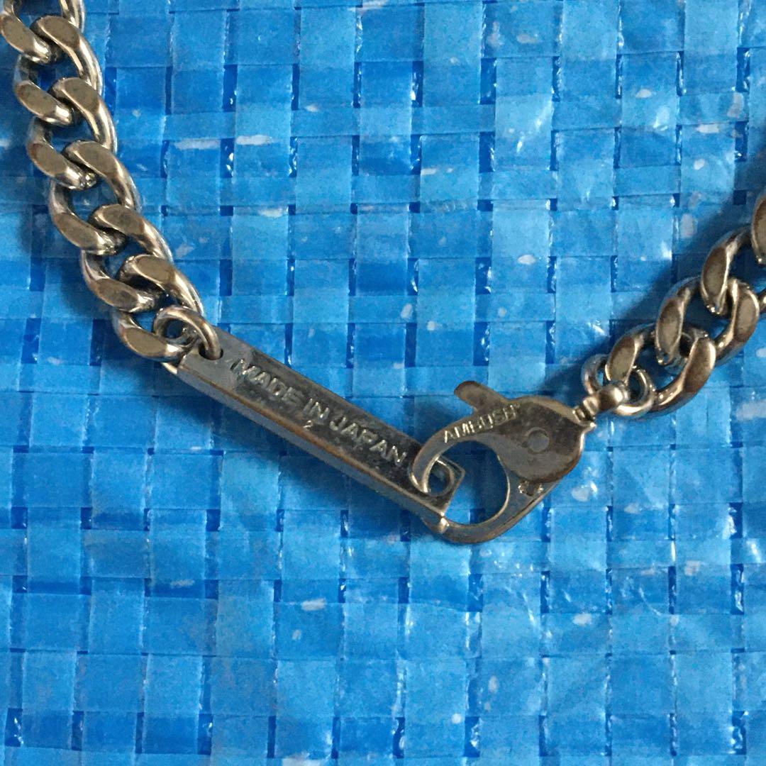 美品★AMBUSH⬛︎アンブッシュ⬛︎チェーンブレスレット⬛︎トラッドロゴ⬛︎シルバー