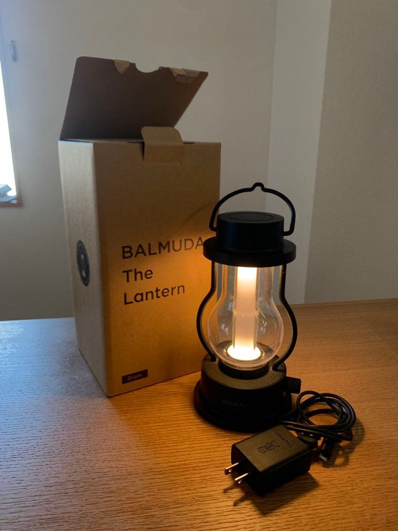 BALMUDA クラシックスタイル ランタン ブラック