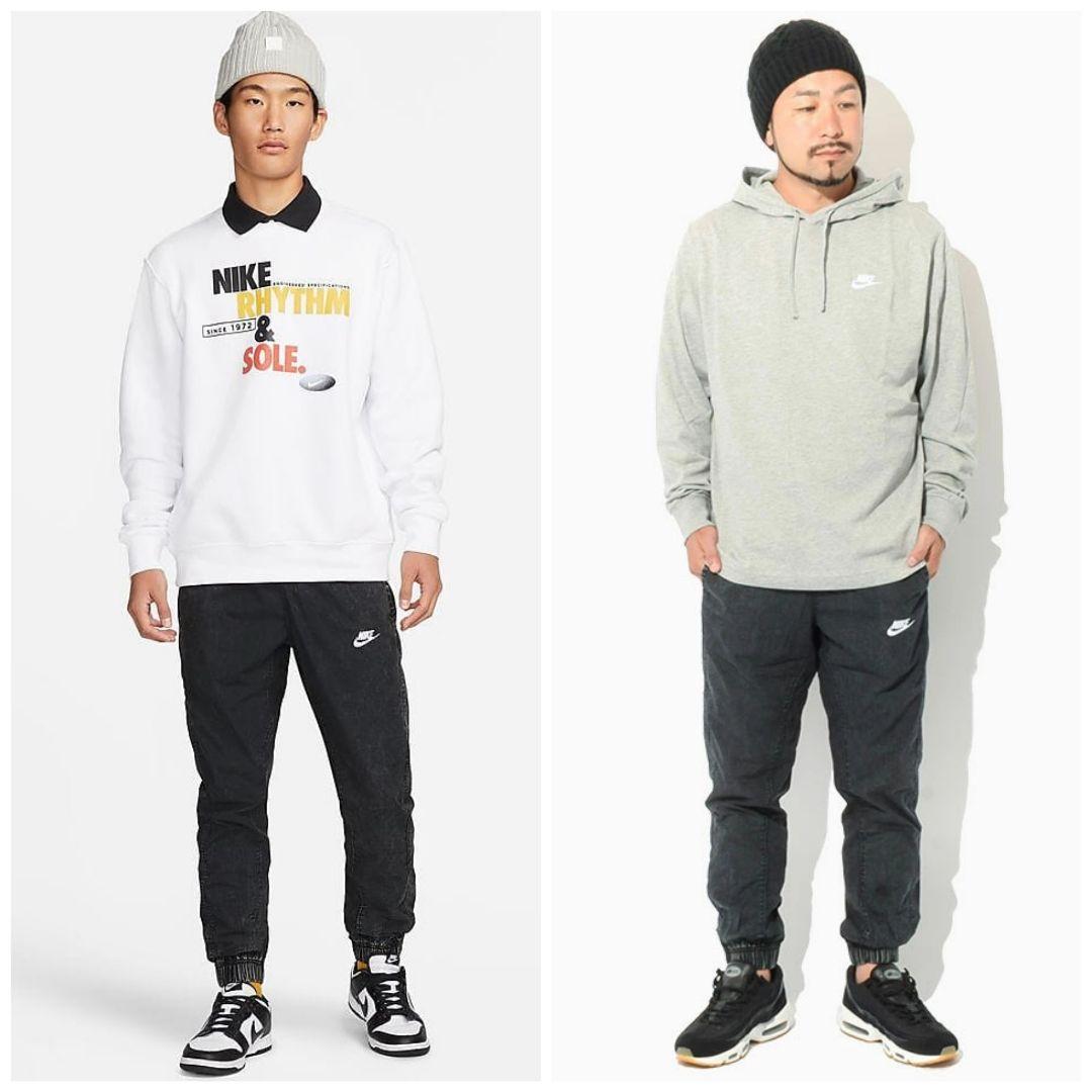 ナイキ RV ウーブン イージー ジョガーパンツ BK 新品 M