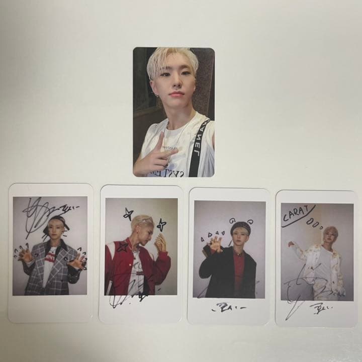 SEVENTEEN knight 雑誌 ttt チェキトレカ ホシ