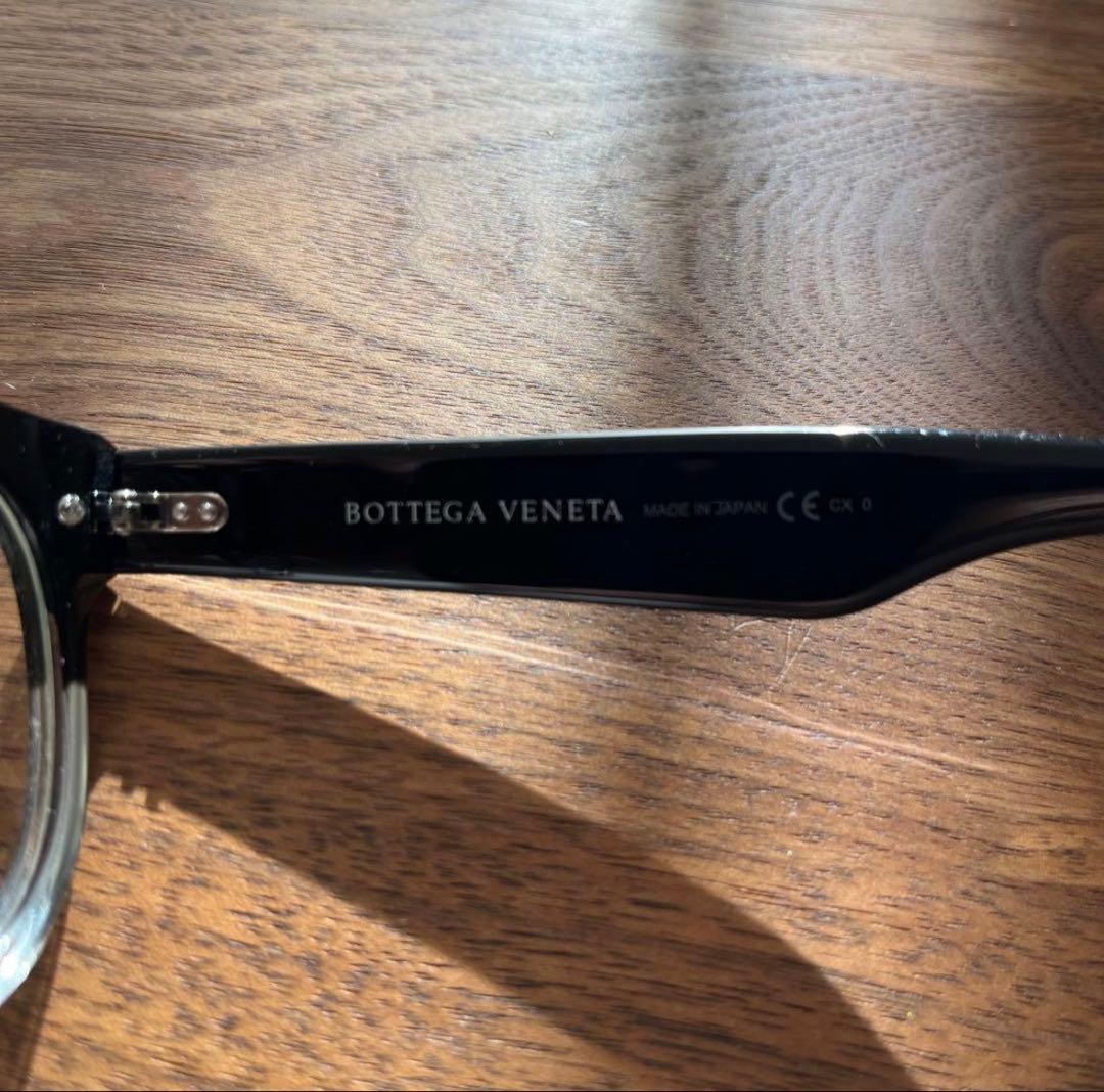 【美品】Bottega Veneta ブラック メガネ 日本製 サングラス