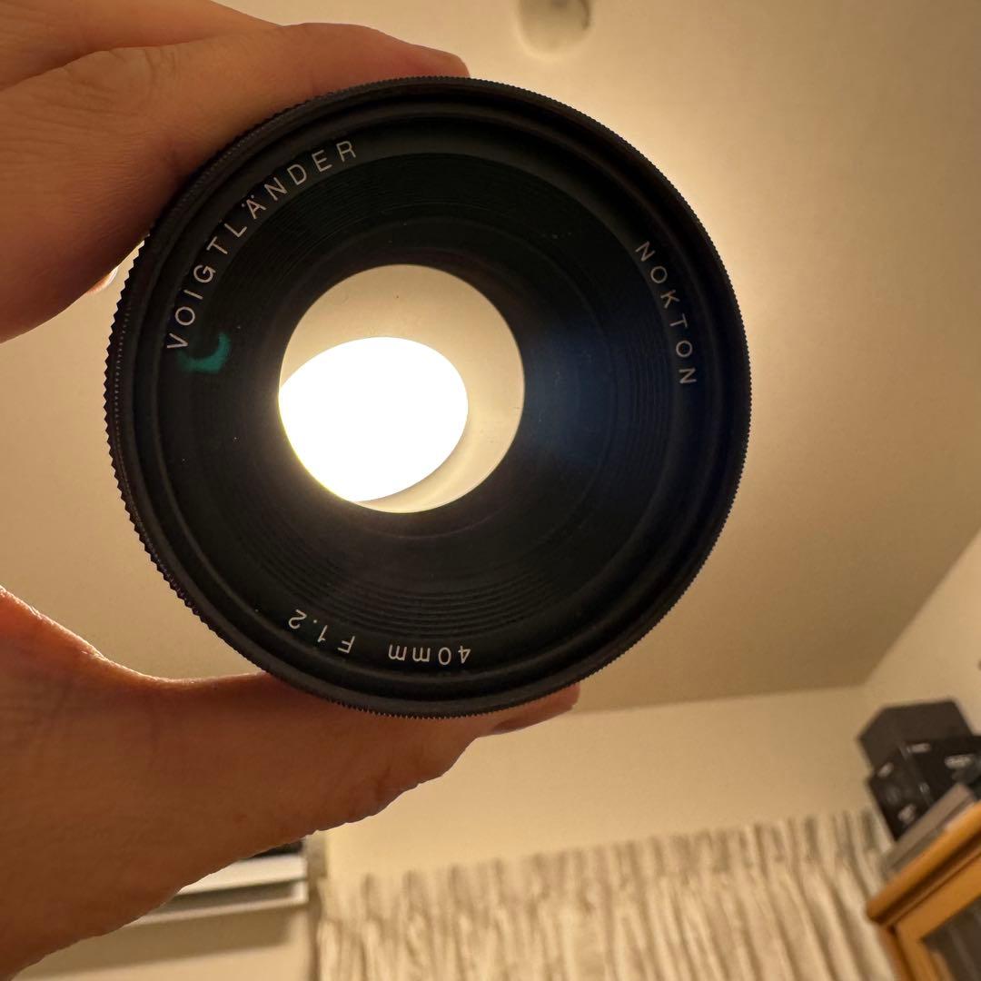 【ほぼ未使用】フォクトレンダー　NOKTON 40mm F1.2 Zマウント用