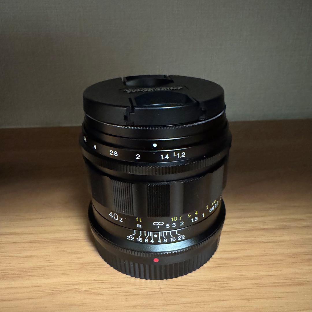 【ほぼ未使用】フォクトレンダー　NOKTON 40mm F1.2 Zマウント用