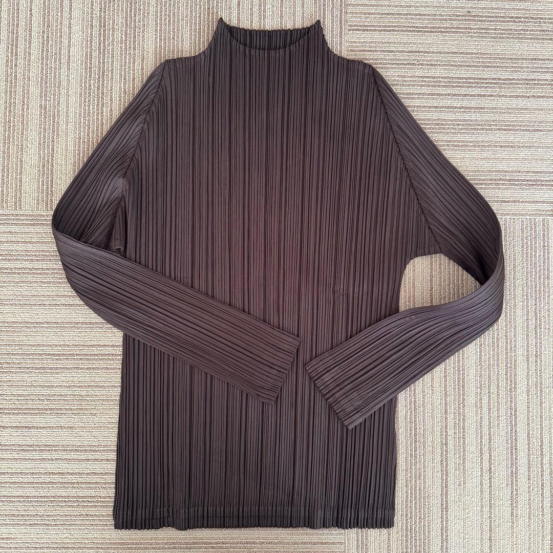 PLEATS PLEASE プリーツプリーズハイネック 長袖