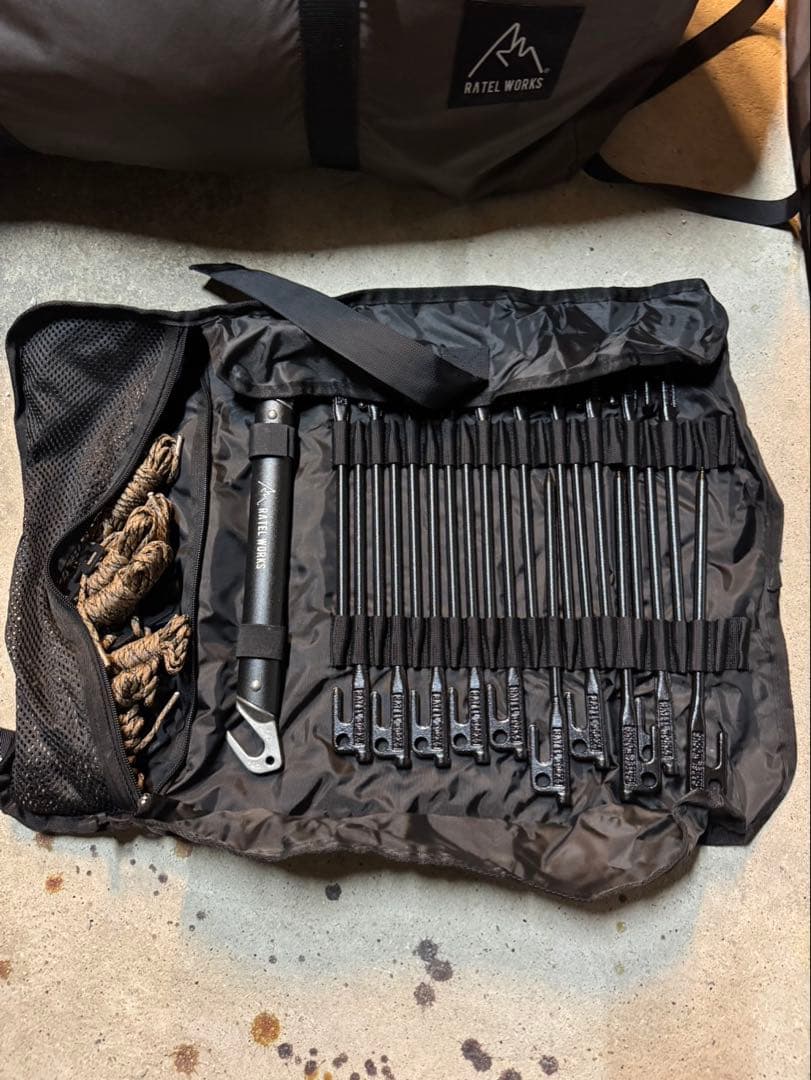 RATEL WORKS ボーデン ルーフプロテクト付き コヨーテブラウン