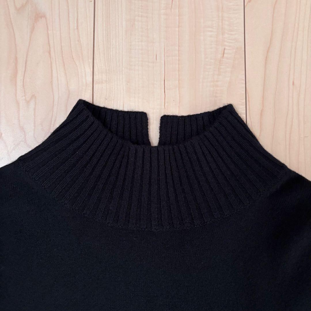 完売　23区　ウールカシミヤブレンド ハイネック ワンピース　¥28,600