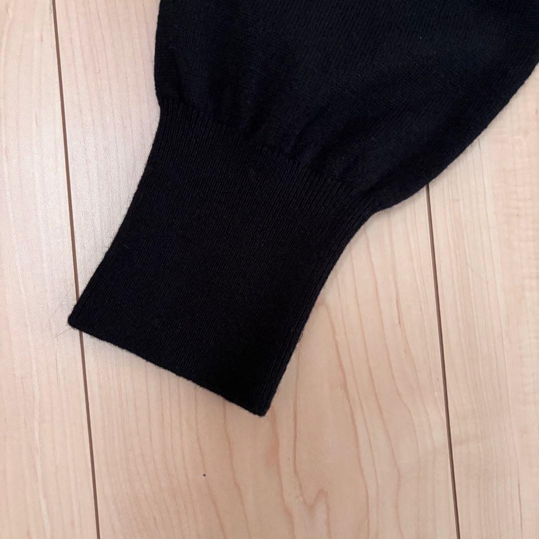 完売　23区　ウールカシミヤブレンド ハイネック ワンピース　¥28,600