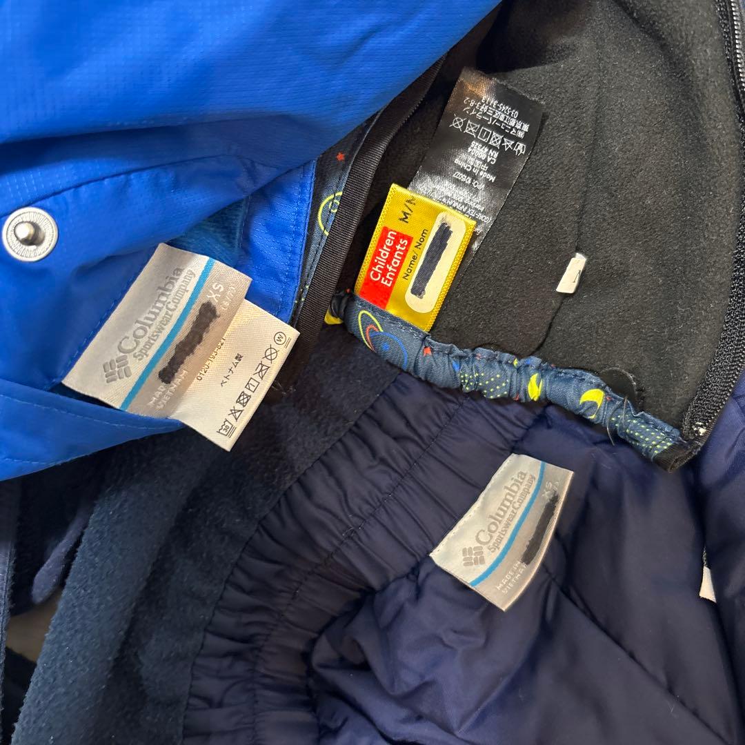 値下げ‼︎Columbia 子ども用スキーウェア セット