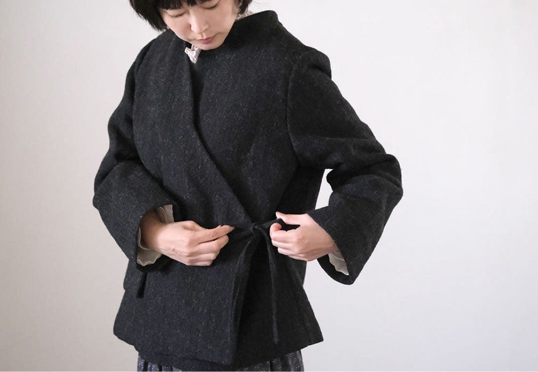 美品リゼッタ lisette フランソワ　ノアールシャルボン36 定価7.2万円