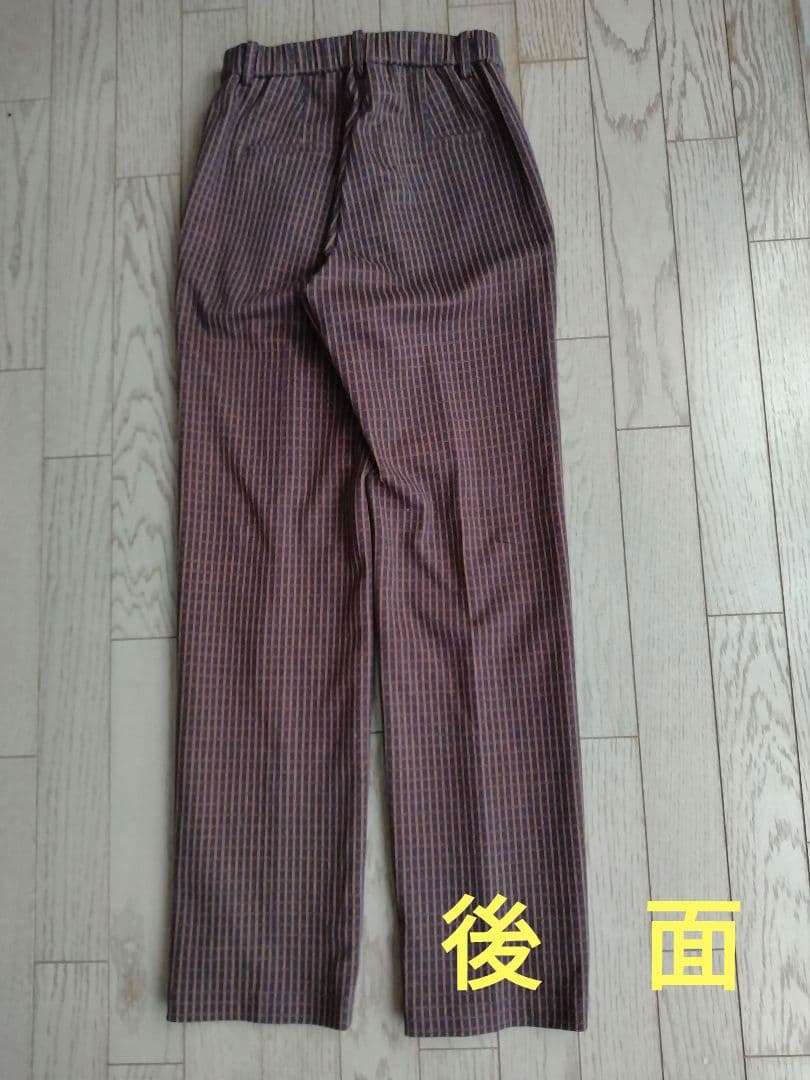 マッキントッシュ ロンドン チェックパンツ 38 昨年物 タグ付新品 4.3万