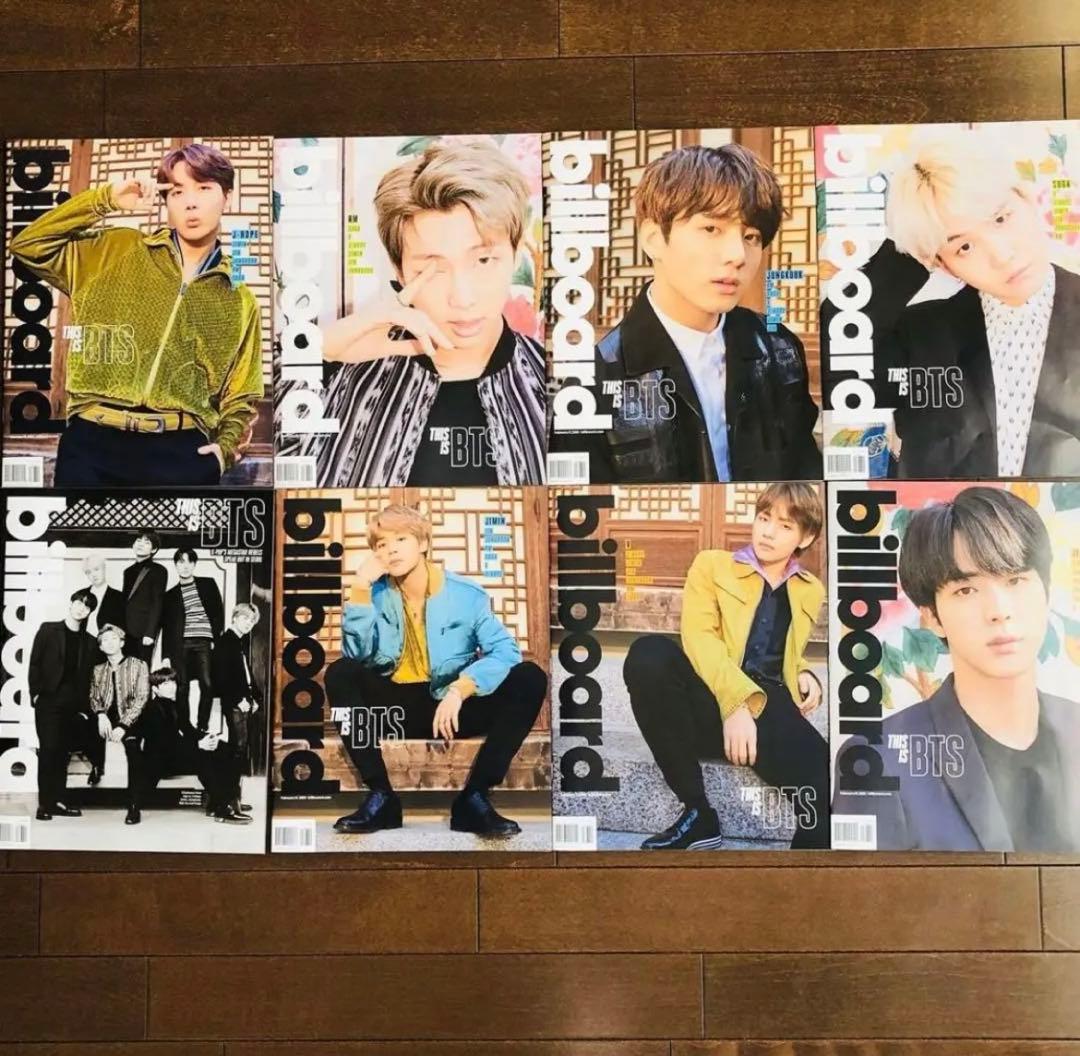 BTS ビルボード　雑誌　セット　limited-edition 全員ポスター付