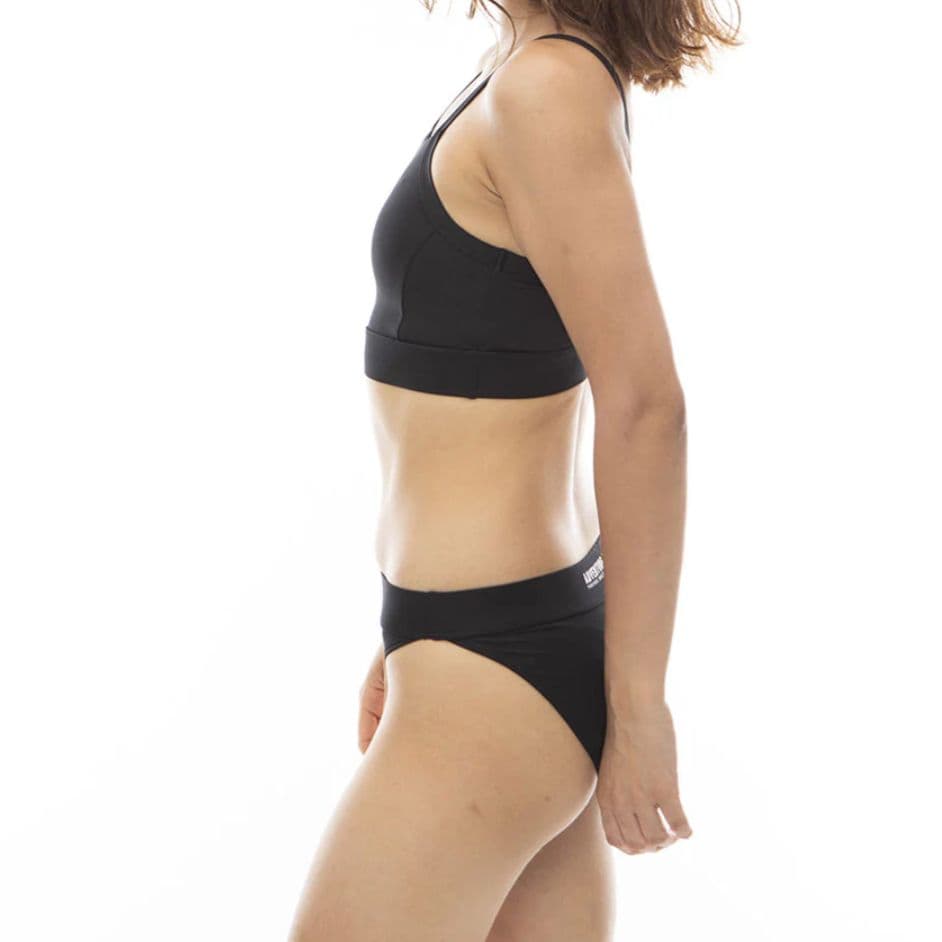 新品 М ビラボン ブラック ビキニ 水着 ブラレディース