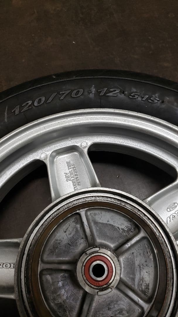 TA03 ジャイロキャノピー　フロントホイール　4スト