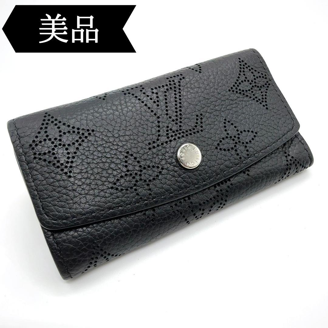 ◇ルイヴィトン◇マヒナ/ミュルティクレ4/キーケース/M64054/ブラック