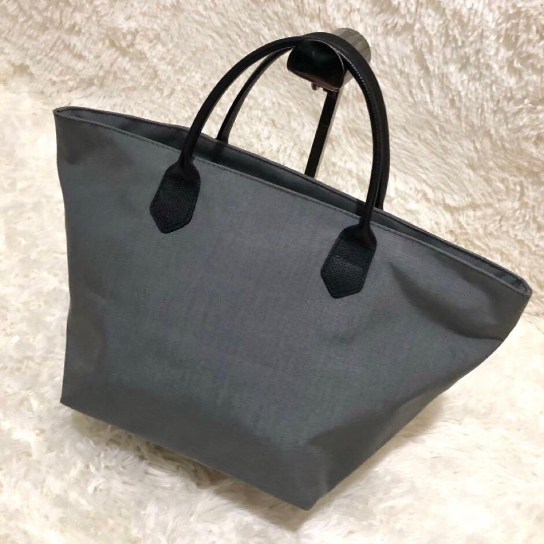 新品同様✨エルベシャプリエ　1407c ハンドバッグ ハンドル舟型トート