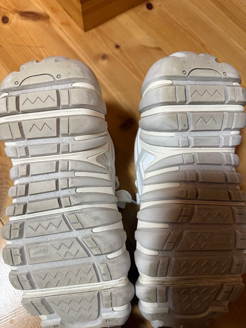 Onitsuka Tiger スニーカー 24.5cm ホワイト/ベージュ