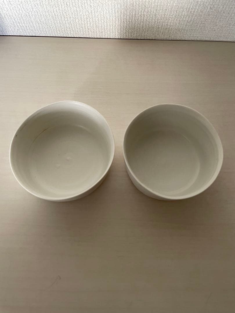 ※訳あり 未使用 黒田泰蔵 さん 白磁 器 小鉢6客セット 箱付 刻入