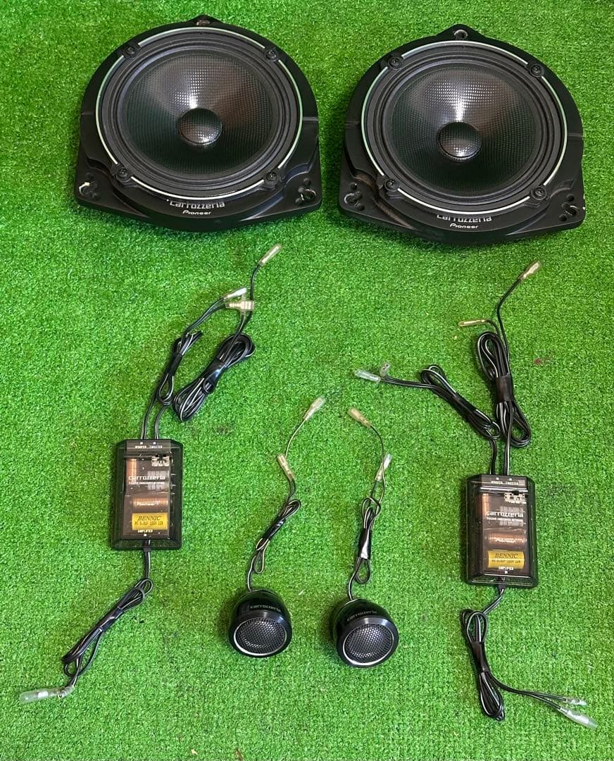 パイオニアTS-C1720A カースピーカーとクロスオーバーネットワークのセット