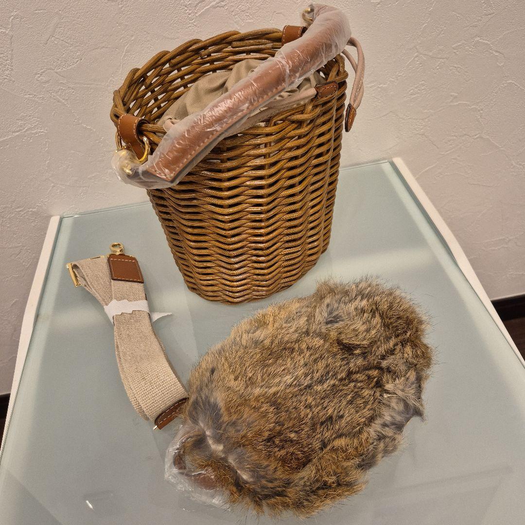 アタオ　かごバッグ