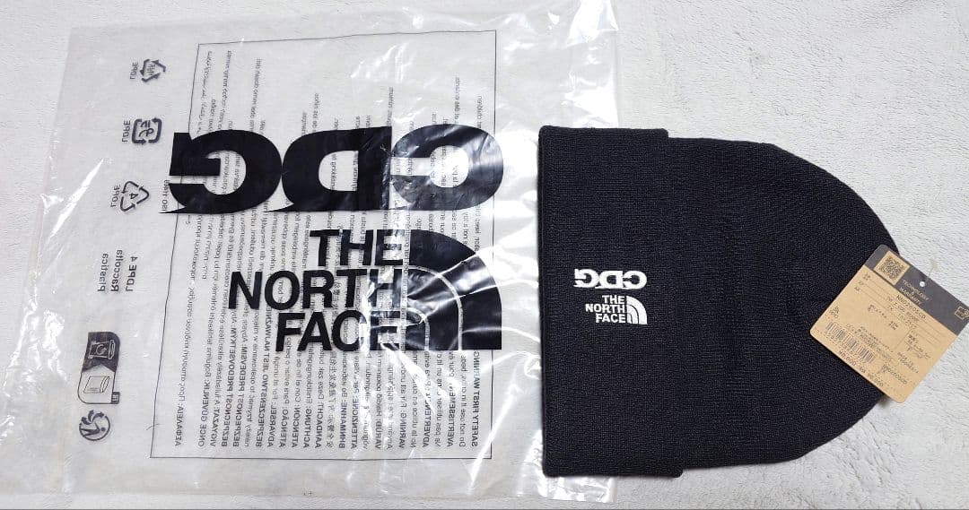 帽子 The North Face x CDG Beanie Black TNF