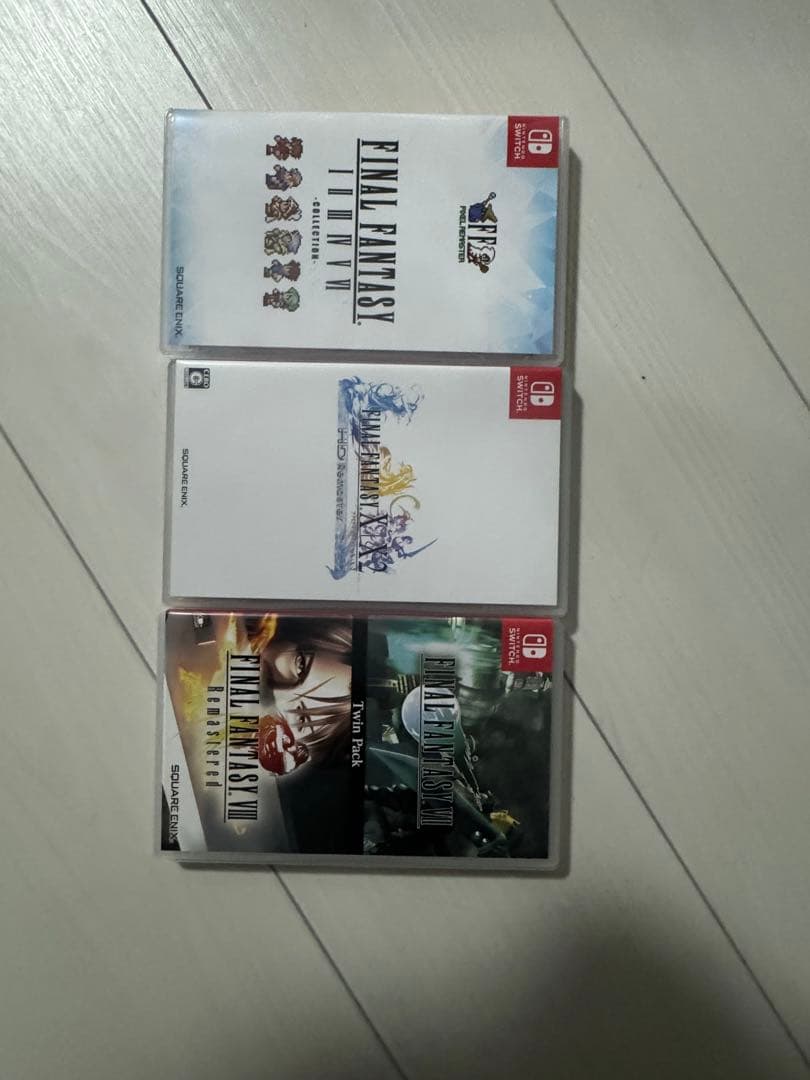 ファイナルファンタジーシリーズ ソフト3本セット