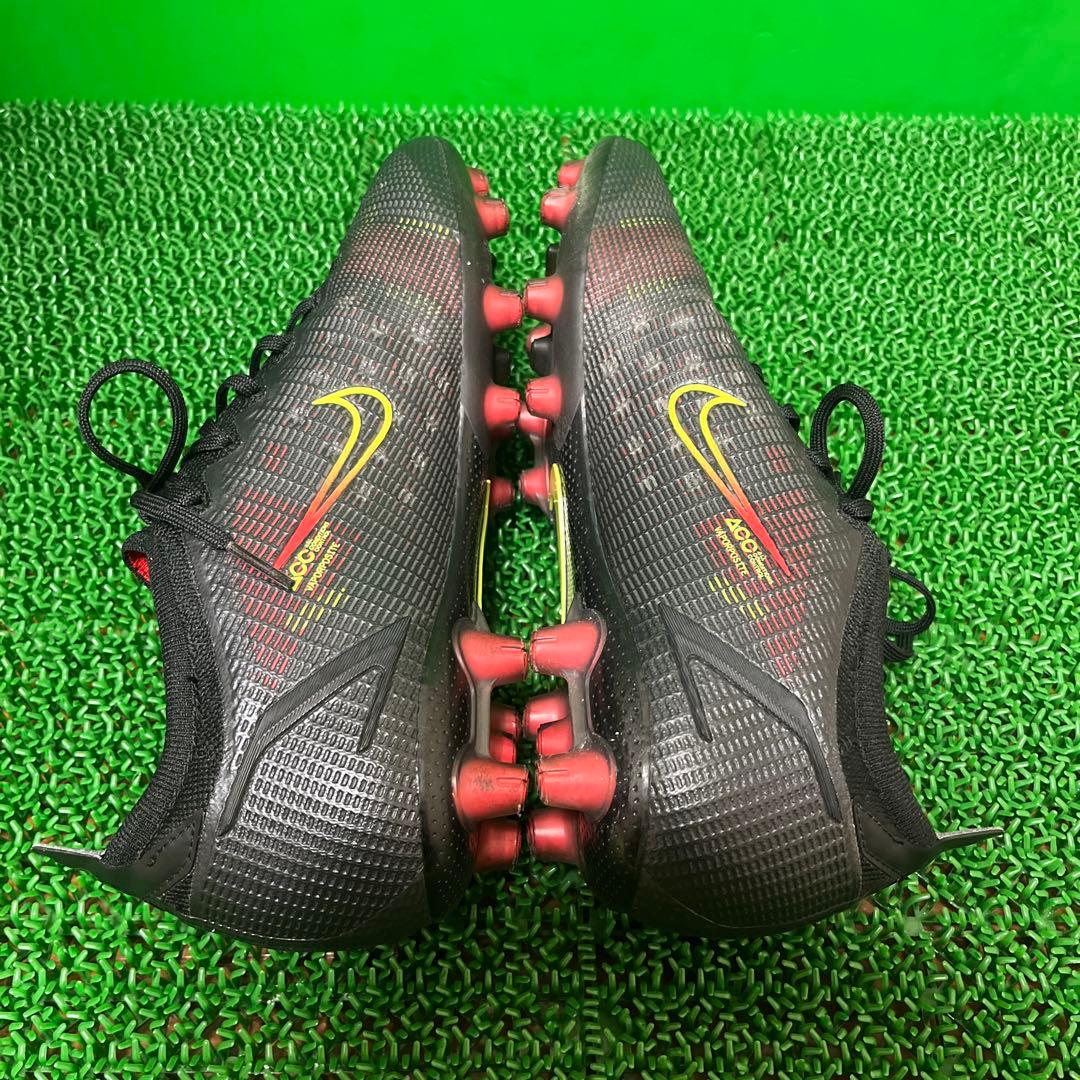 ナイキ サッカースパイク ヴェイパー 14 エリート HG(ブラック×イエロー)