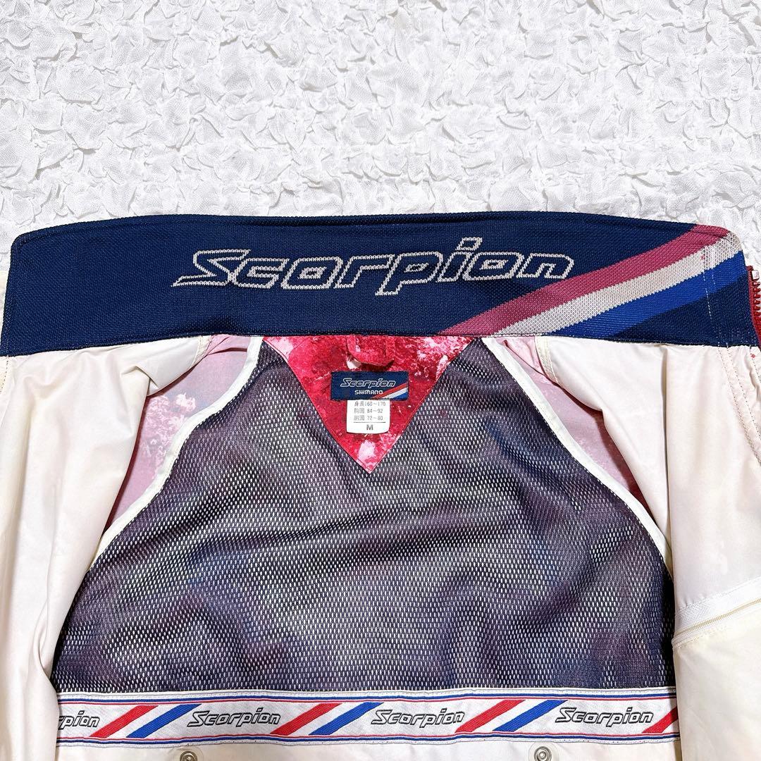 【美品】90’sシマノ　スコーピオン　フィッシングジャケット　ピンク　村田基