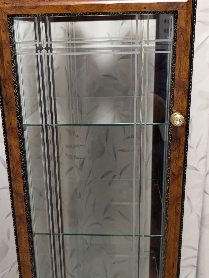 【ジェームス商品】コレクションケース　飾り棚 キュリオケース キャビネット