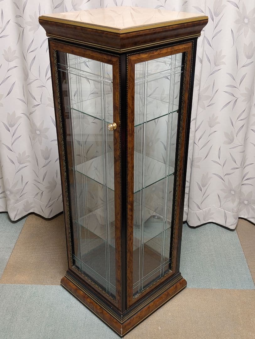 【ジェームス商品】コレクションケース　飾り棚 キュリオケース キャビネット