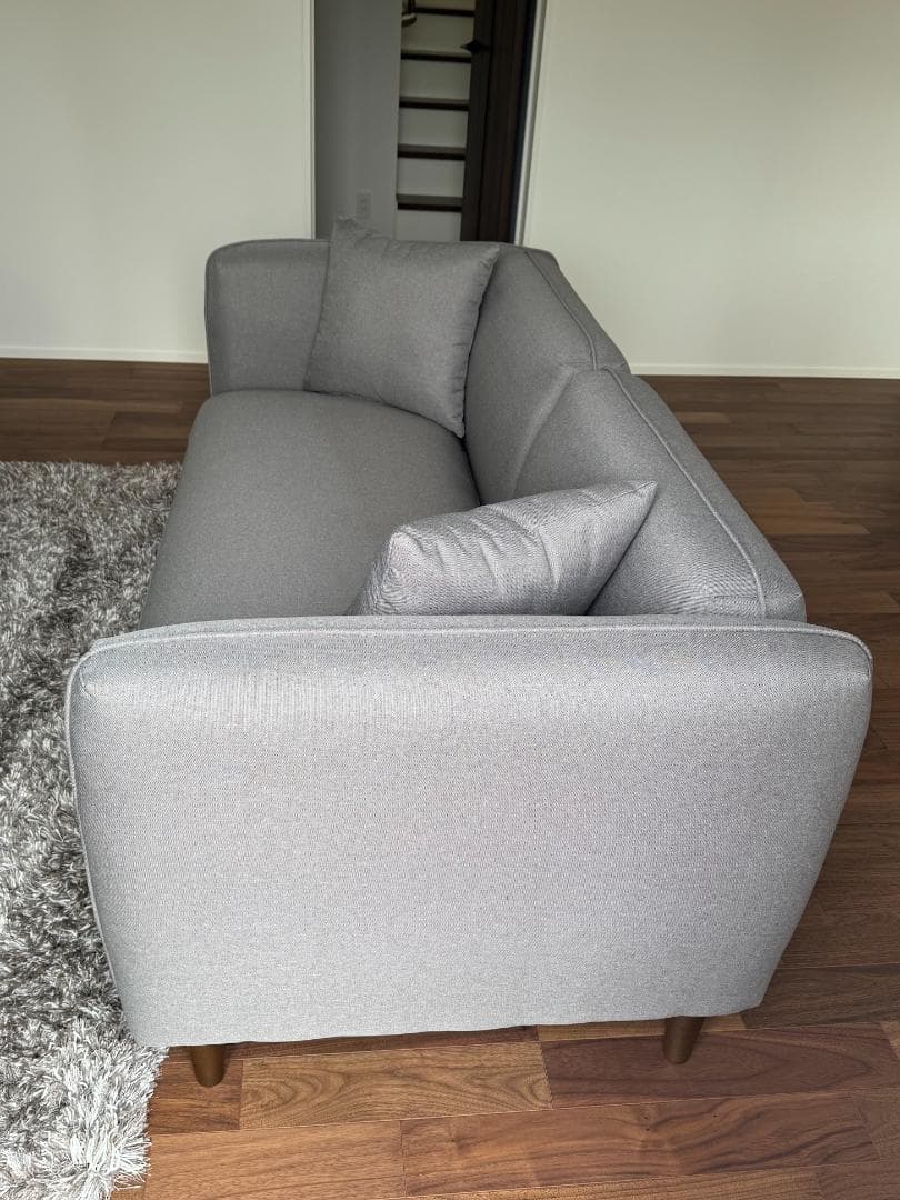 ◆paranoear◆モデル展示 未使用品 ３人掛けソファ ファブリック