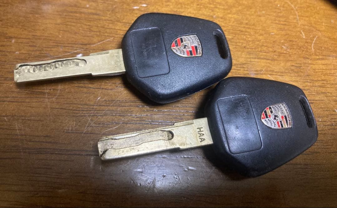 PORSCHE 996／986 イグニッションシリンダー、キー（2本）セット
