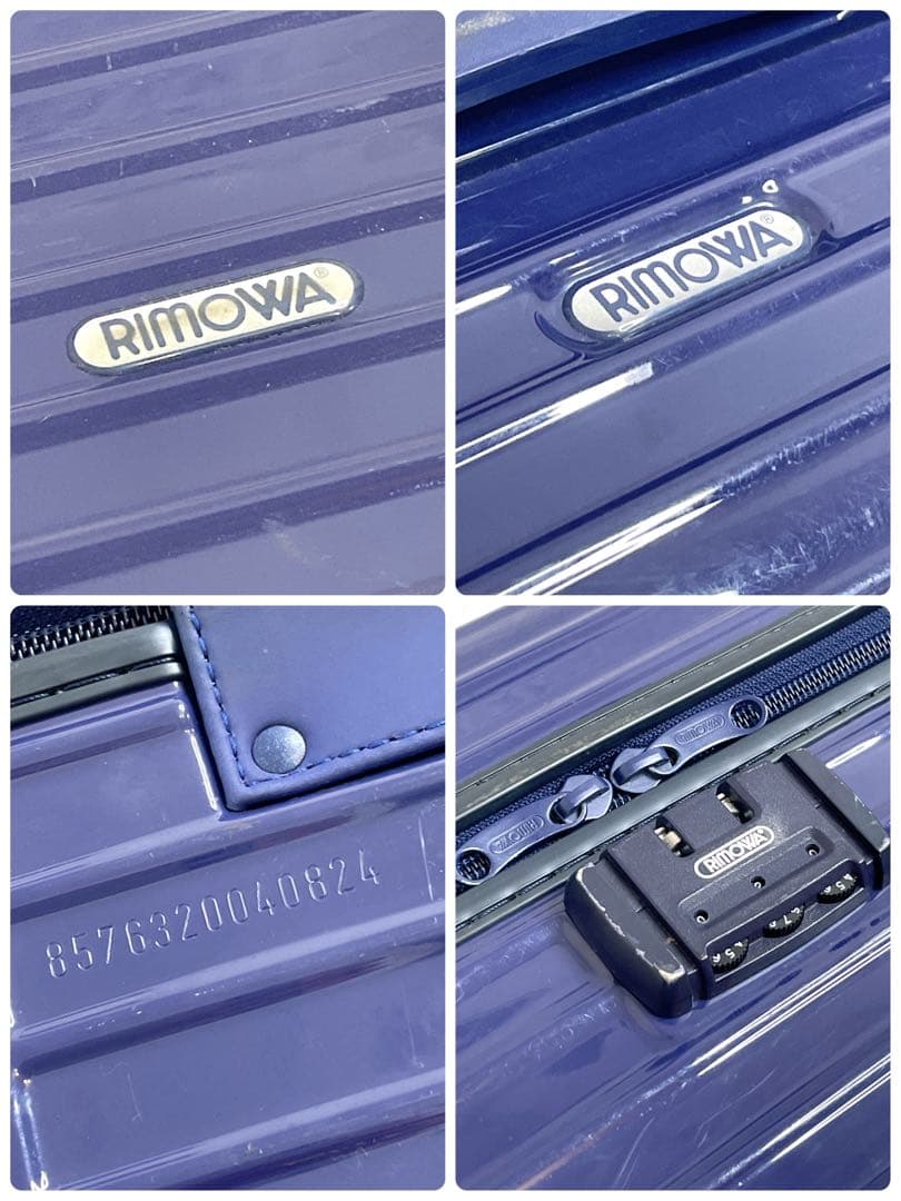 RIMOWA リモワ SALSA 2輪 キャリーケース ネイビー 63L