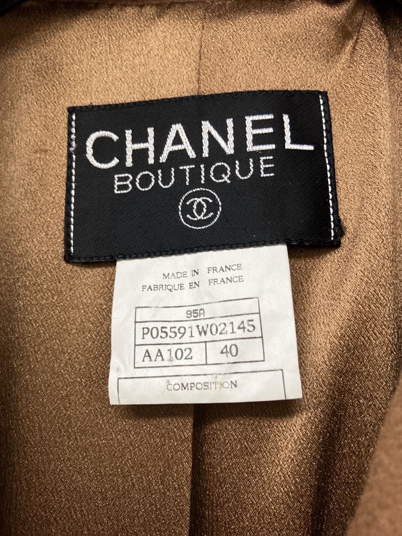 シャネル　カシミアコート