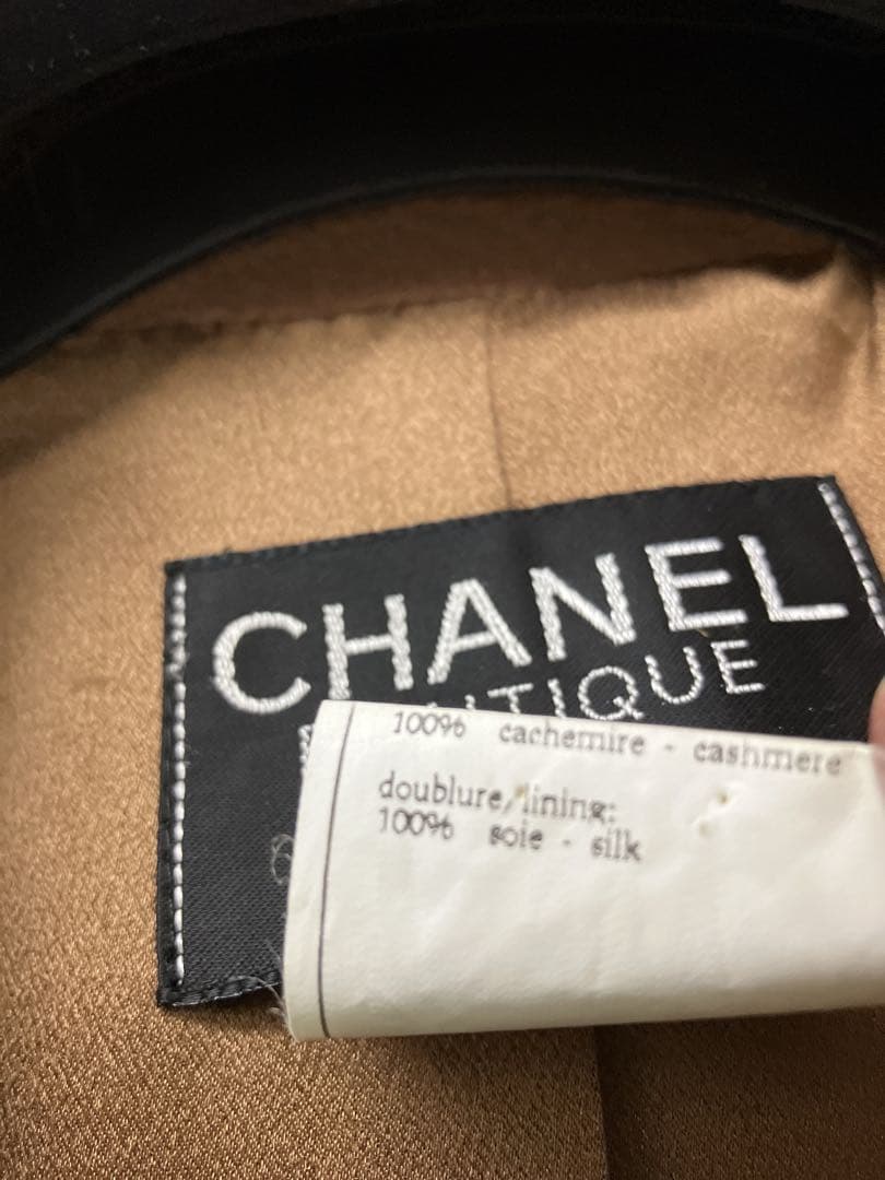 シャネル　カシミアコート
