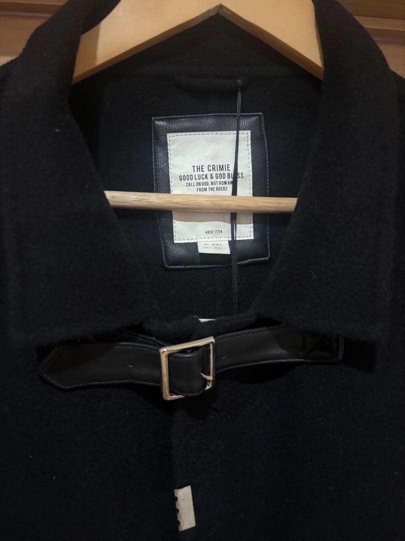 【CRIMIE】 WOOL DUFFLE COAT タグ付き新品・未使用XXL