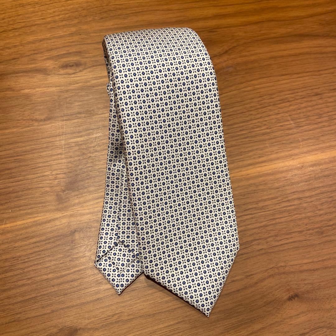 美品 E.Marinella マリネッラ シルクネクタイ 7つ折り