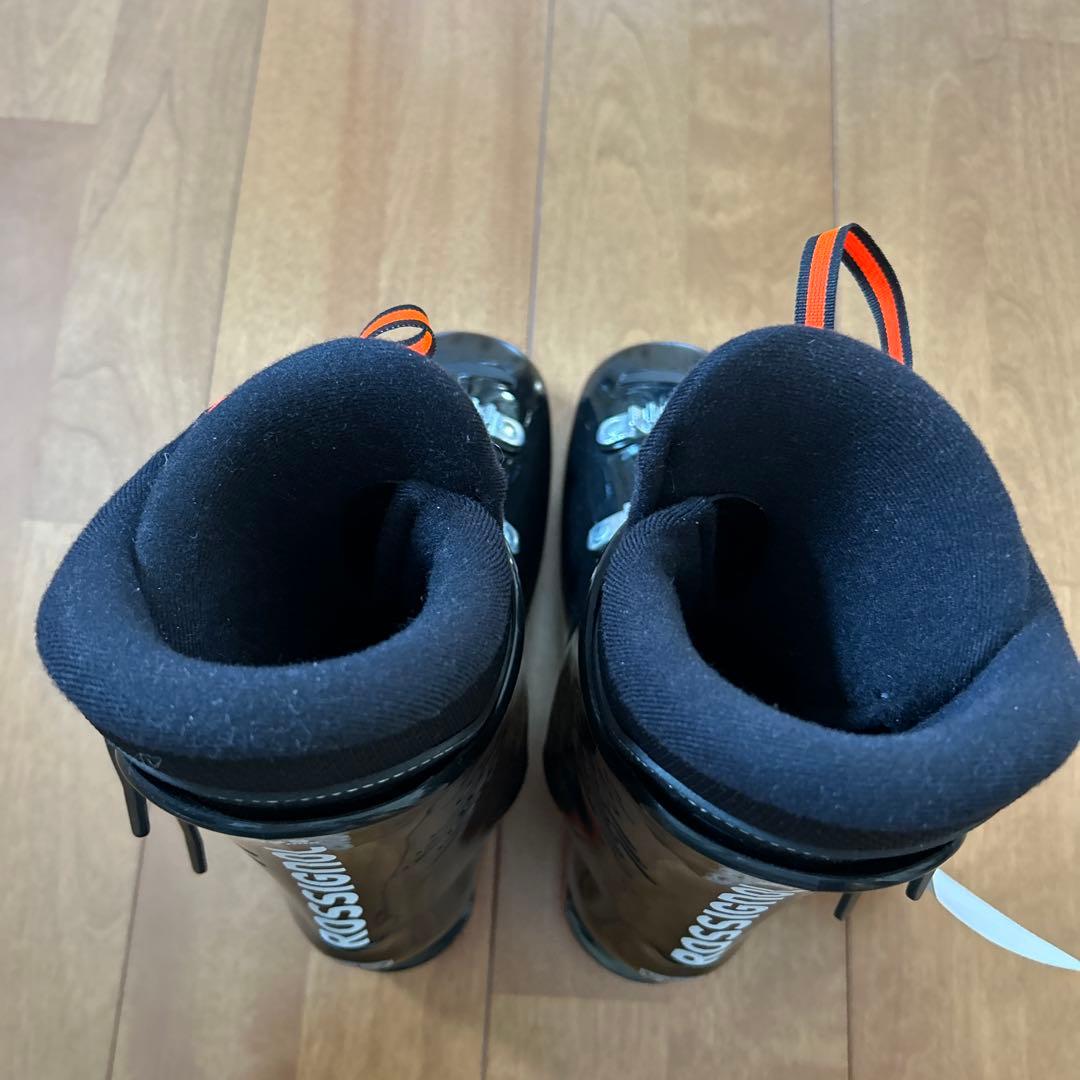 ROSSIGNOL 子ども用スキーブーツ 275mm 黒/オレンジ 23.5