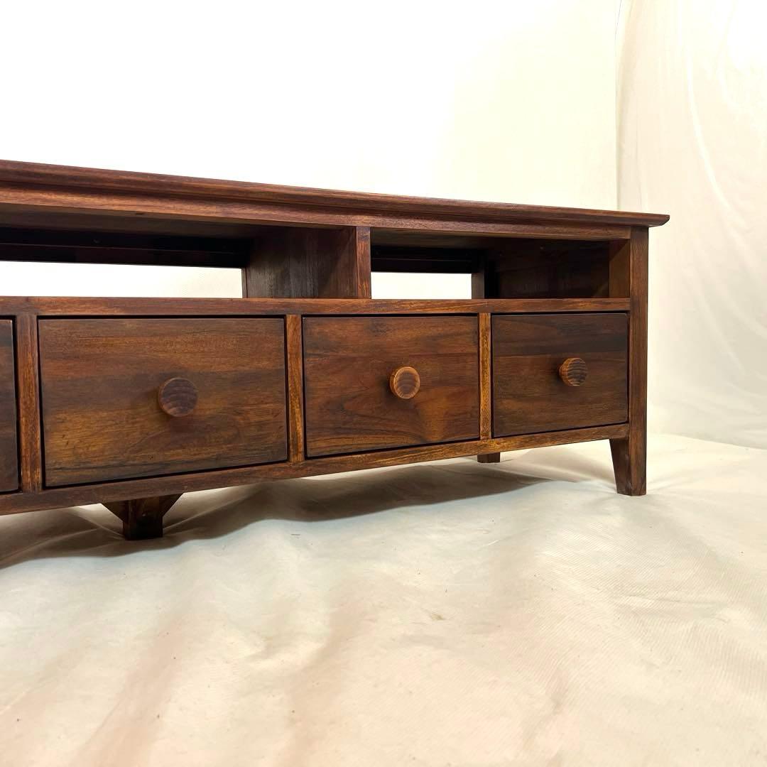 木製テレビ台・AVラック・W148cm 引き出し付き