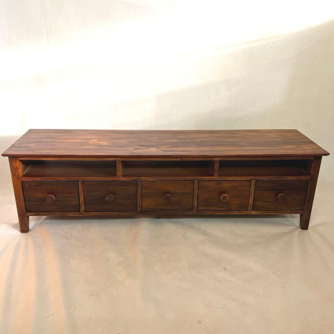 木製テレビ台・AVラック・W148cm 引き出し付き