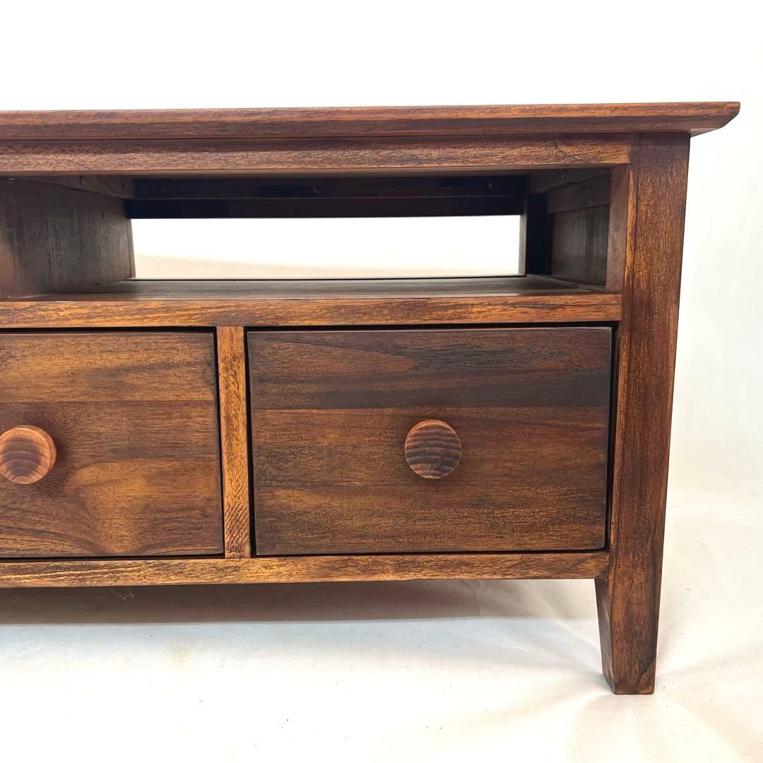 木製テレビ台・AVラック・W148cm 引き出し付き