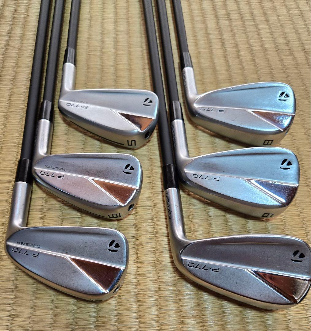 週末限定価格　テーラーメイド　P770アイアン　TRAVIL105S