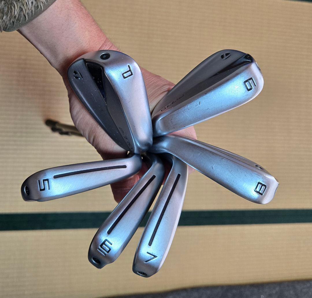 週末限定価格　テーラーメイド　P770アイアン　TRAVIL105S