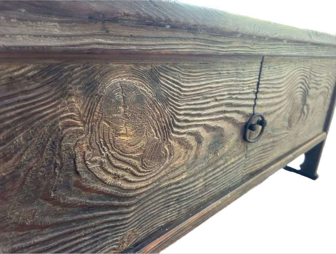 木製シンプル収納家具 引き出し付き