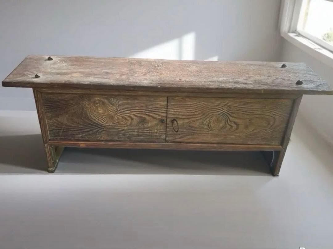 木製シンプル収納家具 引き出し付き